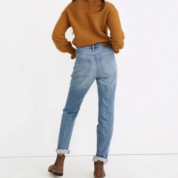 Madewell The High Rise Slim Crop Boy Jean Size 23 - Picture 2 of 8
